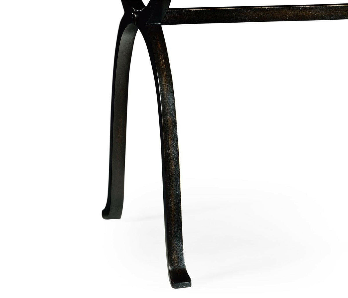 Jonathan Charles Side Table Horseshoe - Bronze.