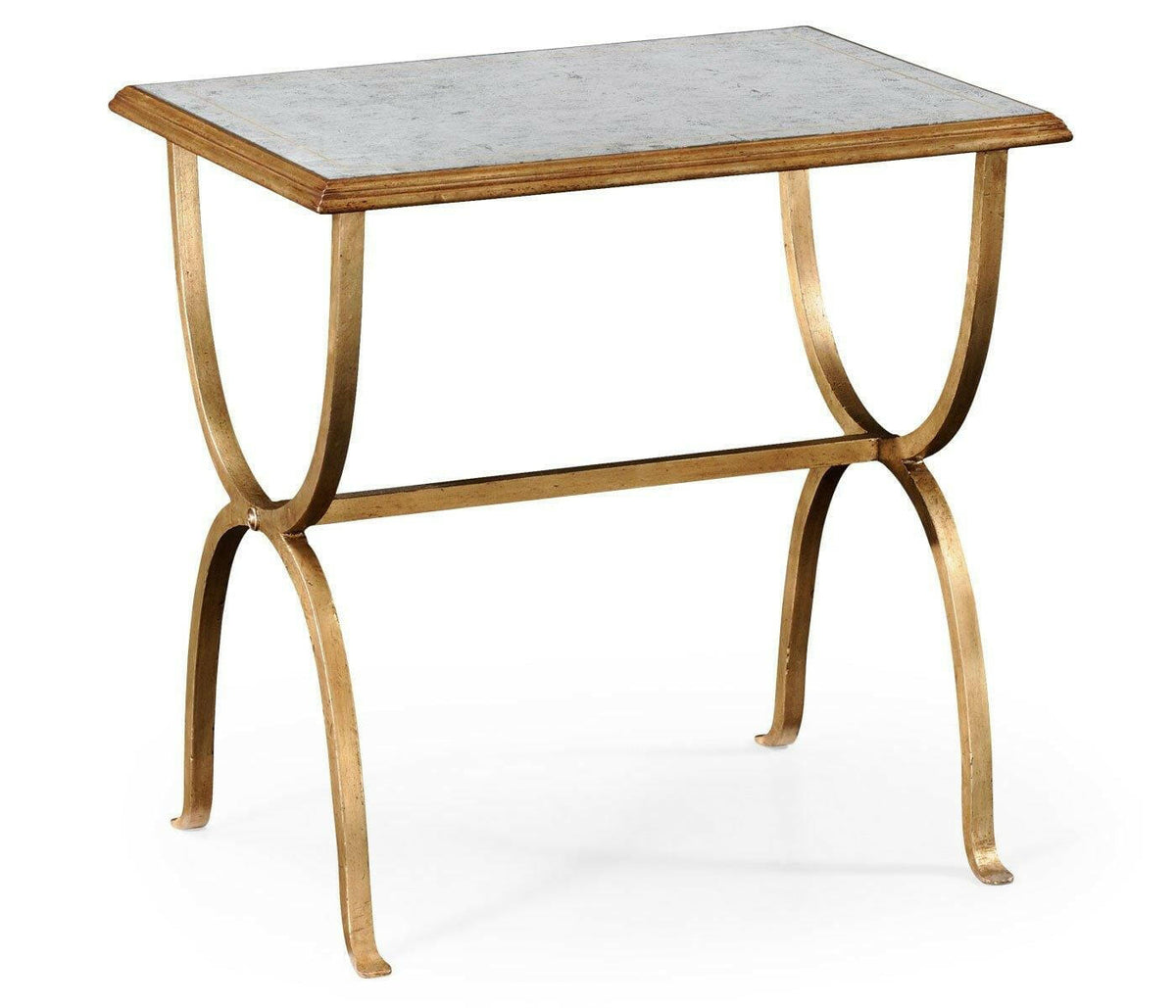 Jonathan Charles Side Table Horseshoe - Gilded.