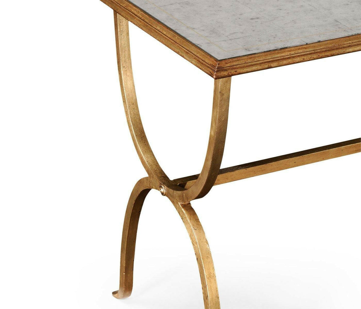 Jonathan Charles Side Table Horseshoe - Gilded.