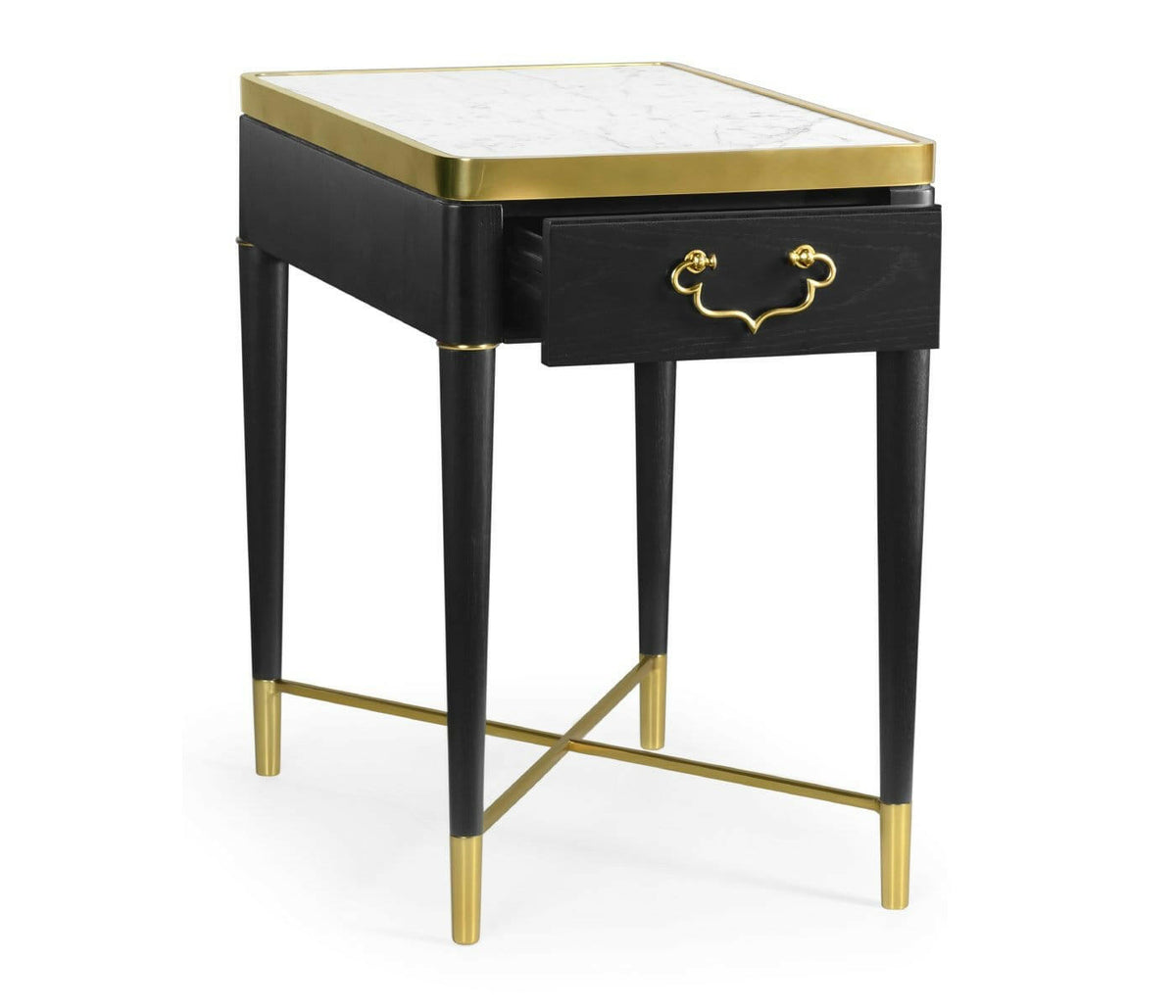 Jonathan Charles Side Table in Ebonised Oak.