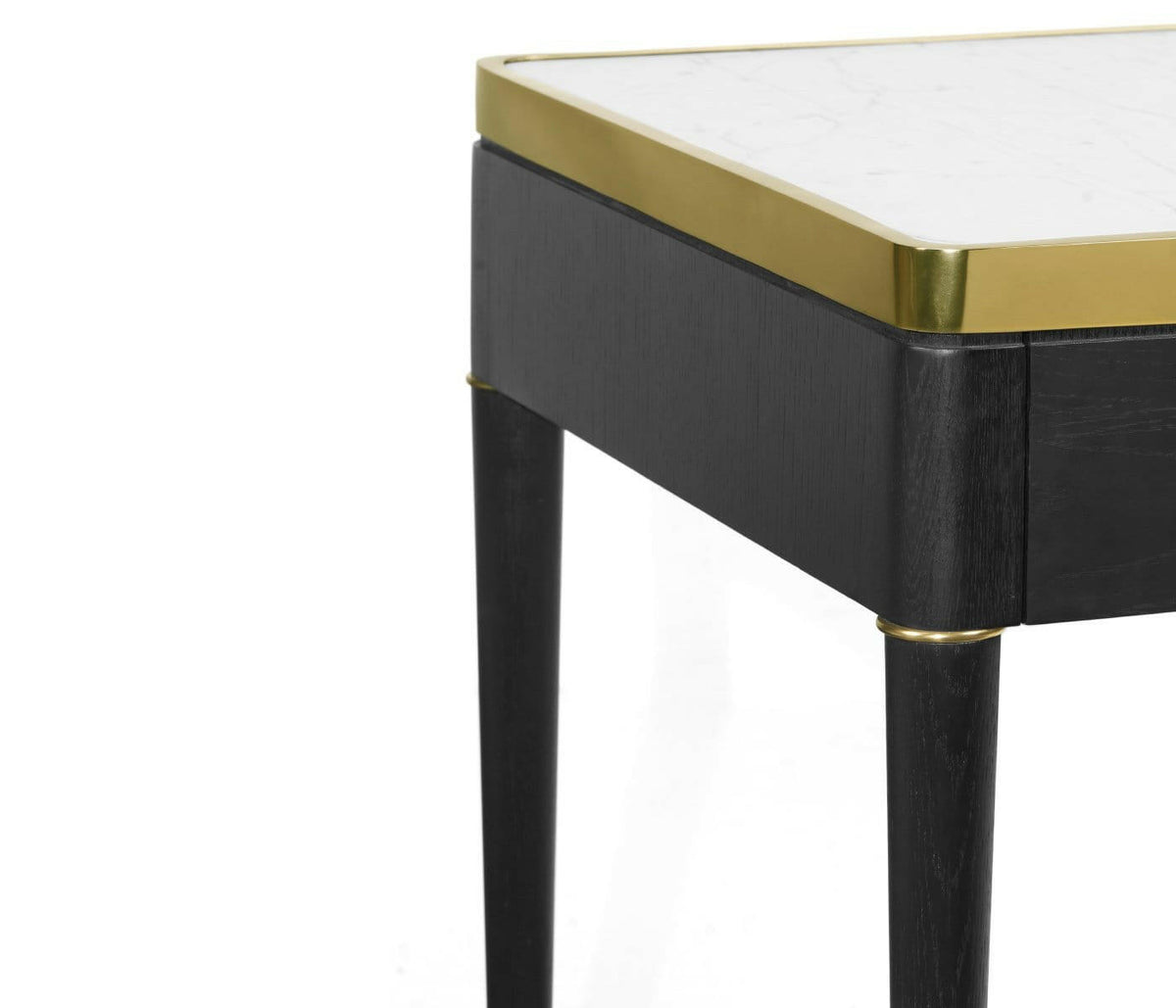 Jonathan Charles Side Table in Ebonised Oak.
