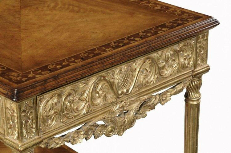 Jonathan Charles Side Table Louis Xiv.
