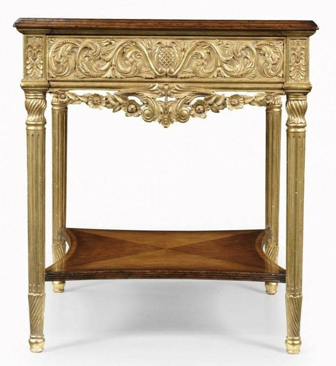 Jonathan Charles Side Table Louis Xiv.