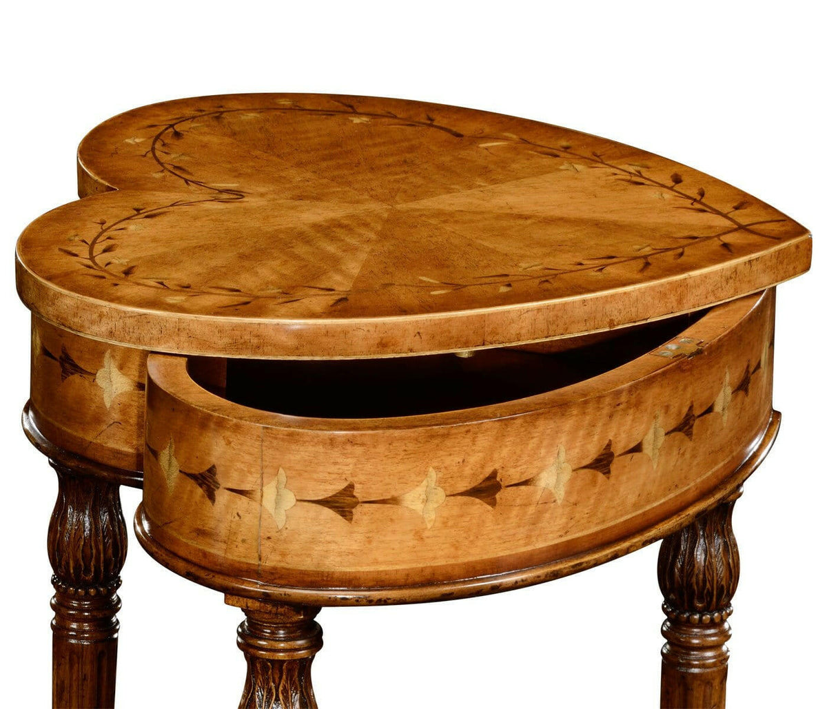 Jonathan Charles Side Table Sheraton Heart.