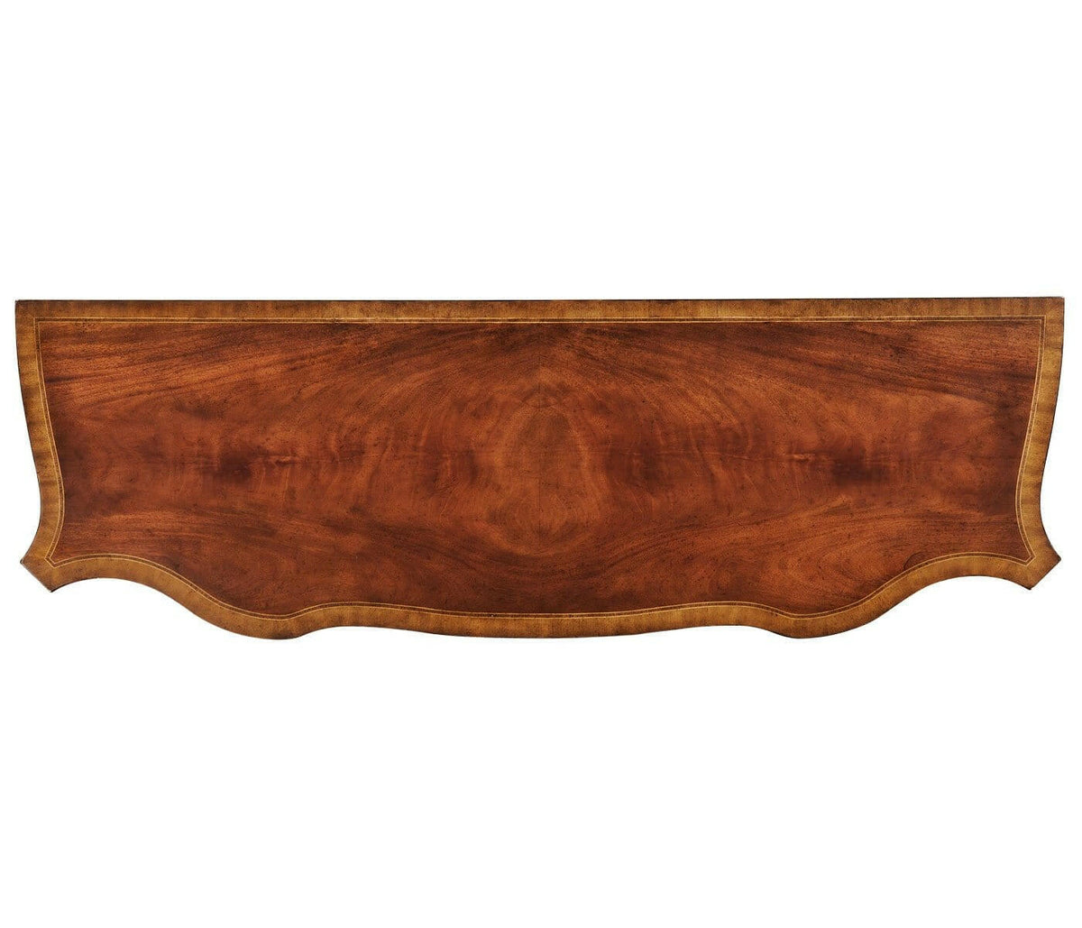 Jonathan Charles Sideboard Georgian with Curved Doors.