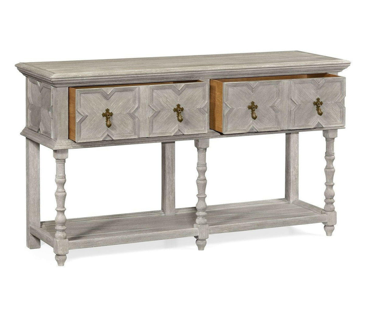 Jonathan Charles Sideboard Tudor - Greyed Oak.