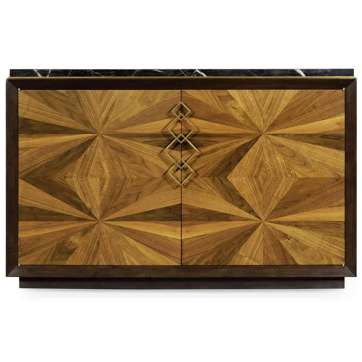 Jonathan Charles Sideboard Walnut Bookmatched.