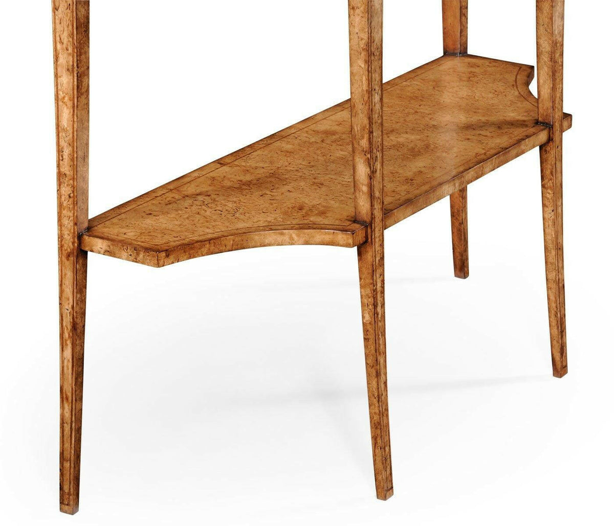 Jonathan Charles Small Console Table Biedermeier - Walnut.