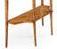 Jonathan Charles Small Console Table Biedermeier - Walnut.