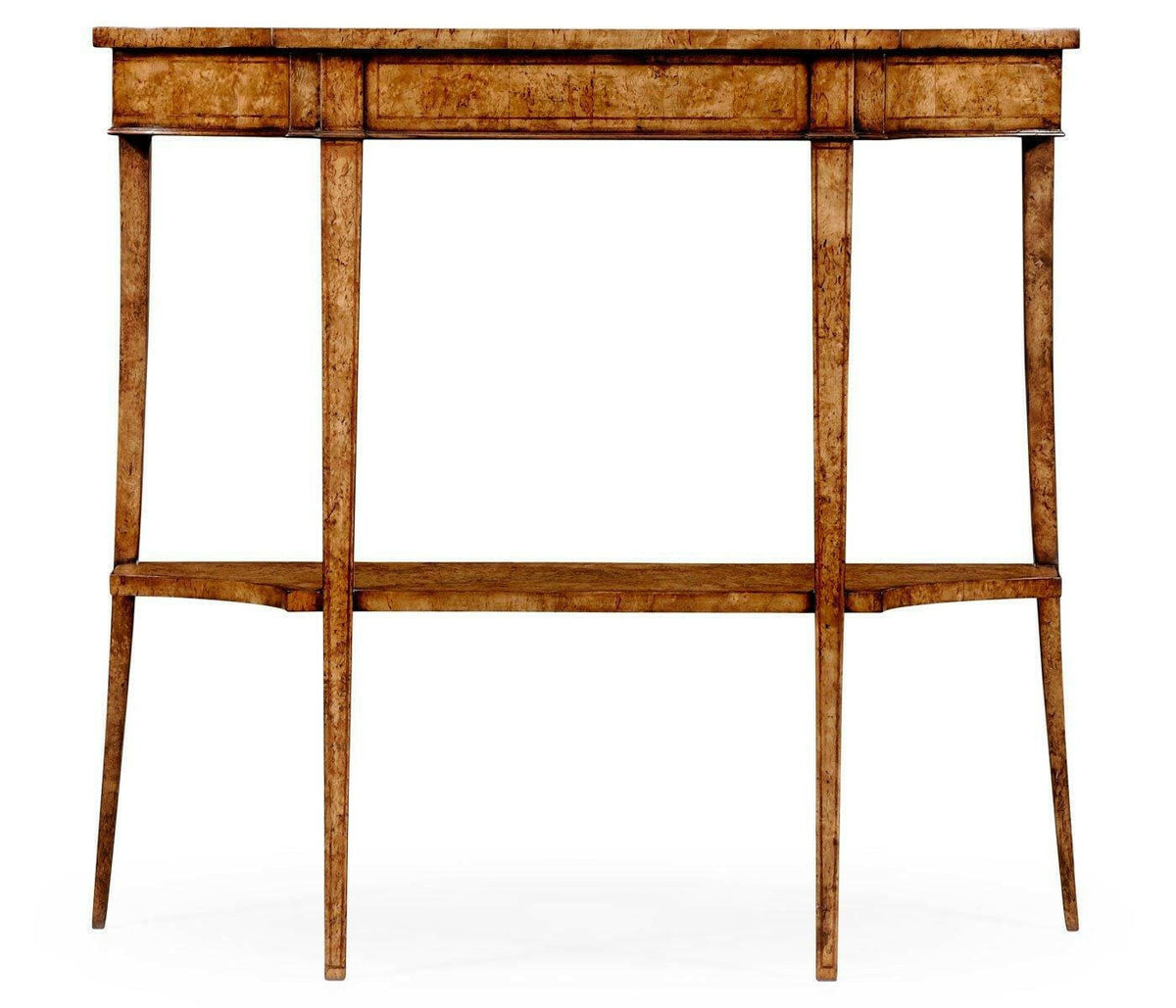 Jonathan Charles Small Console Table Biedermeier - Walnut.