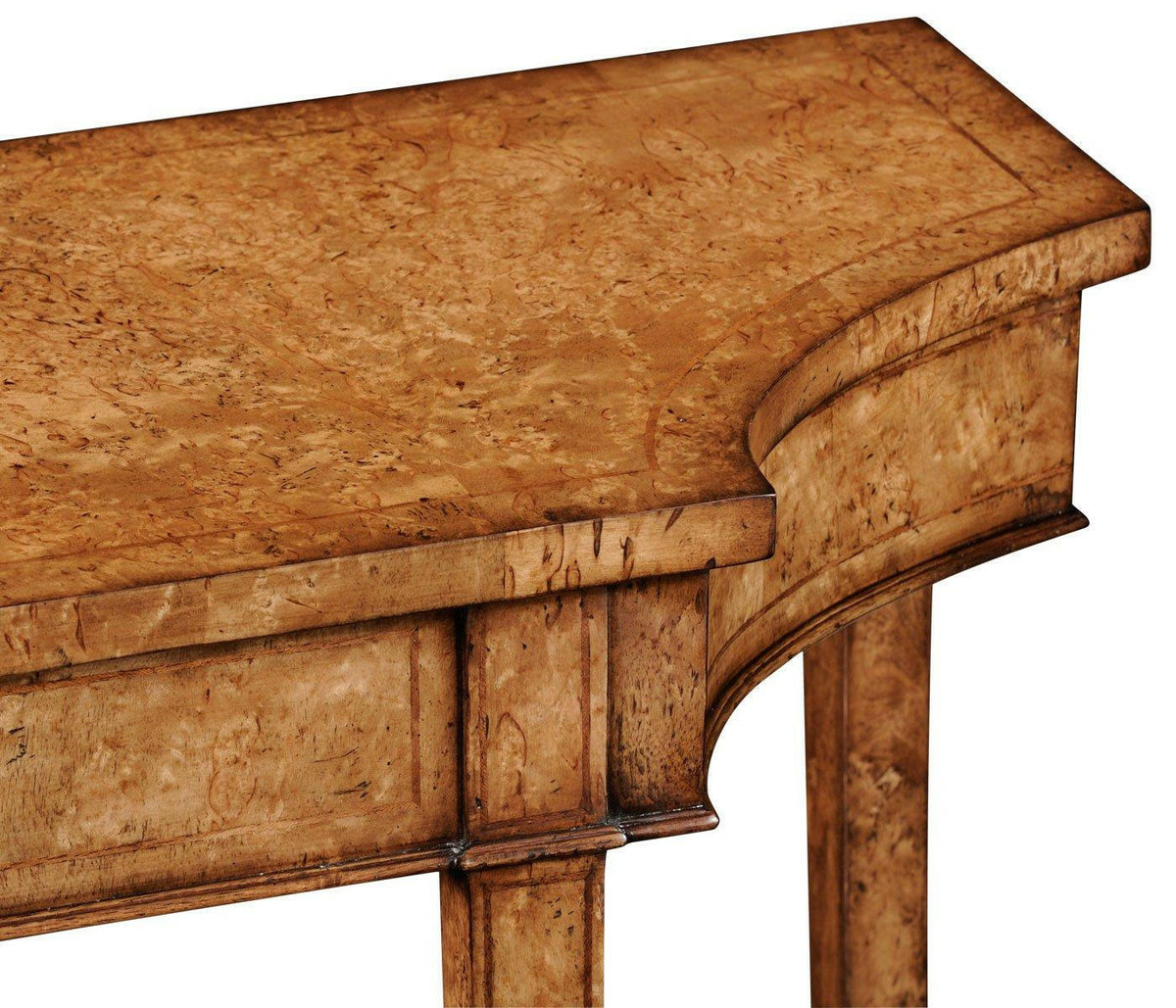 Jonathan Charles Small Console Table Biedermeier - Walnut.