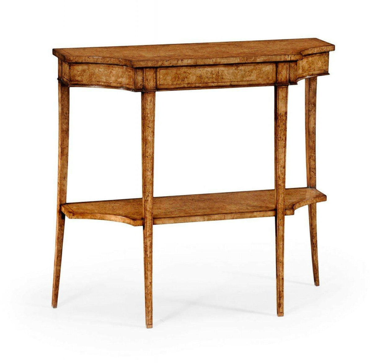 Jonathan Charles Small Console Table Biedermeier - Walnut.