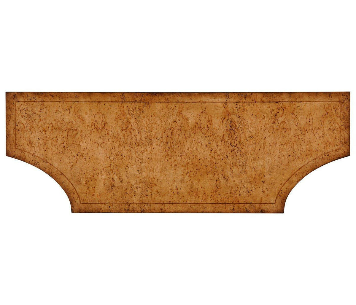 Jonathan Charles Small Console Table Biedermeier - Walnut.