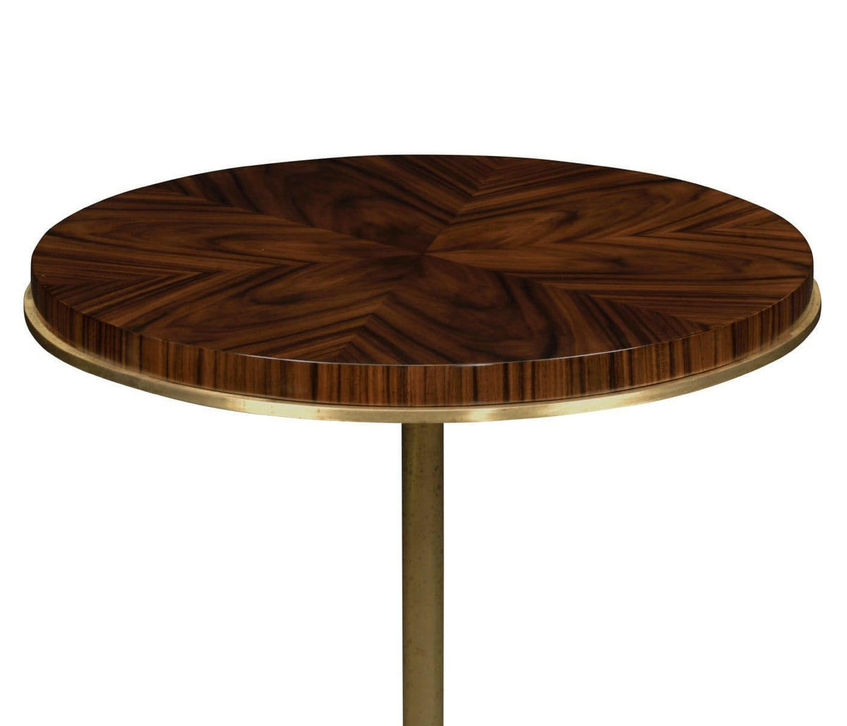 Jonathan Charles Small Round Drinks Table Dark Santos.