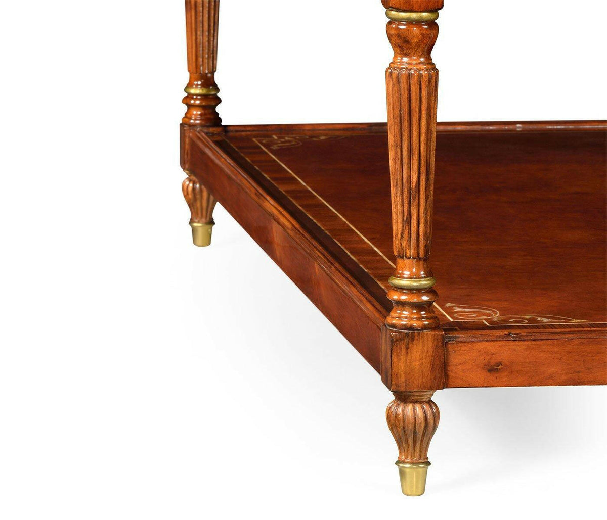 Jonathan Charles Square Coffee Table Mother of Pearl.