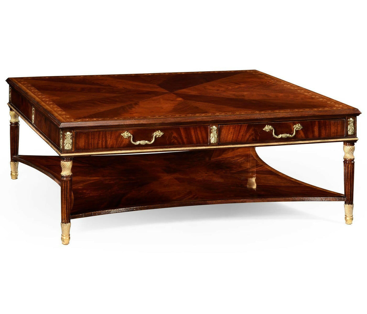 Jonathan Charles Square Coffee Table William Iv.