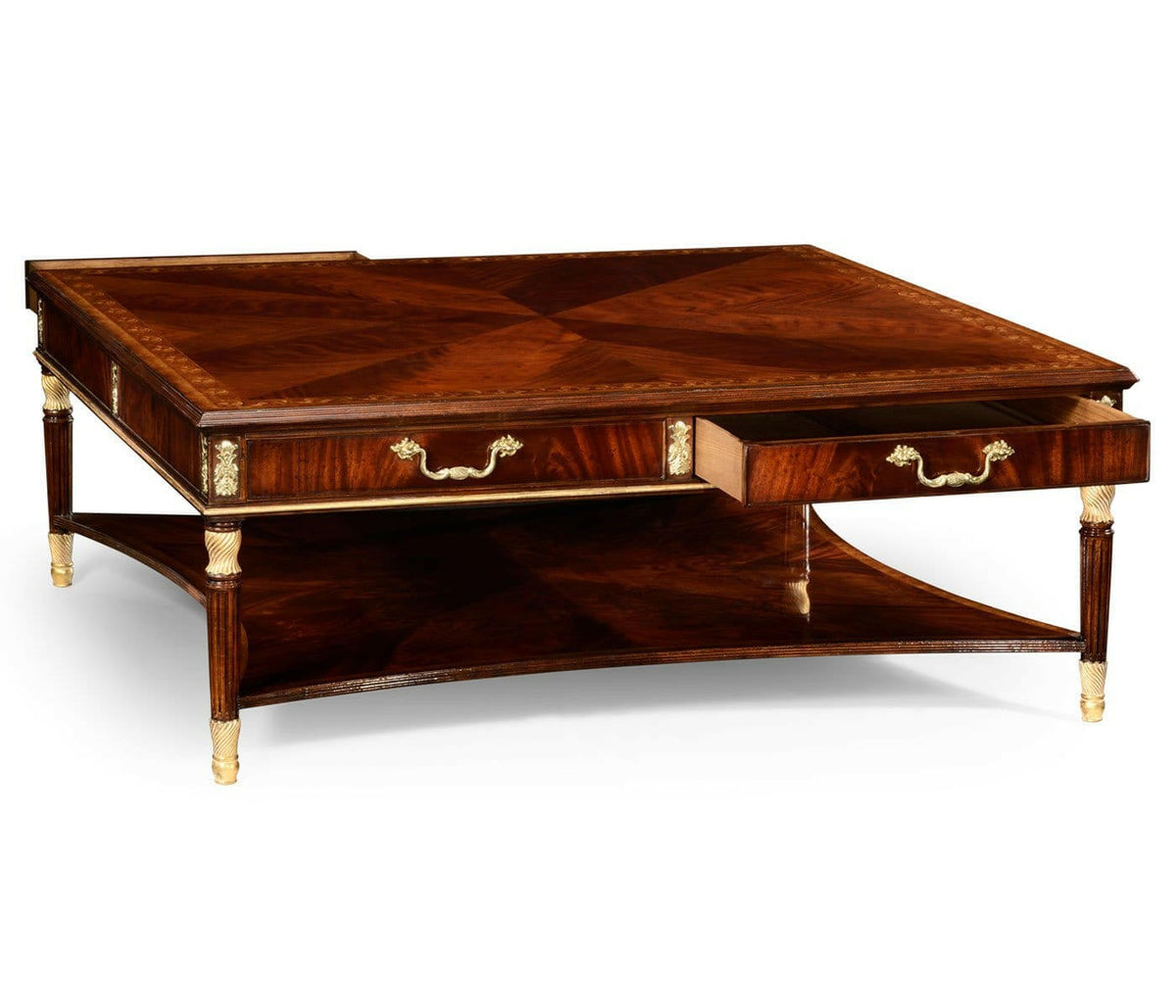 Jonathan Charles Square Coffee Table William Iv.