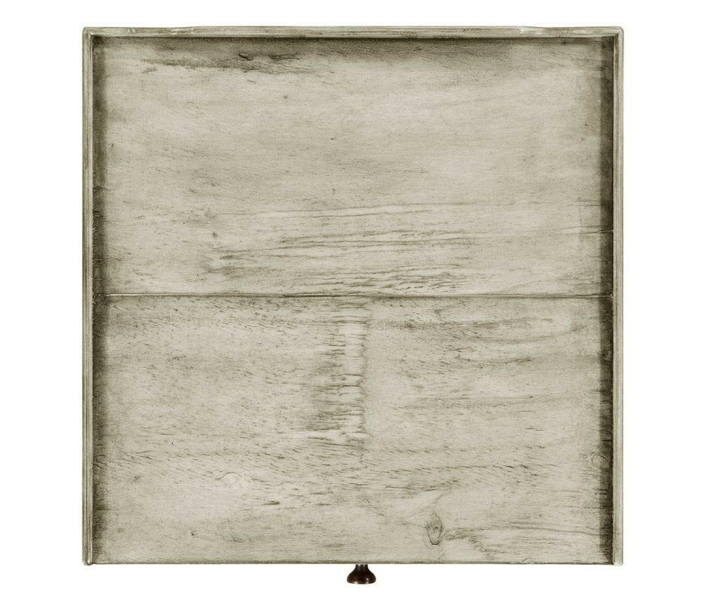 Jonathan Charles Square Lamp Table Rustic with Drawer in Rustic Grey.