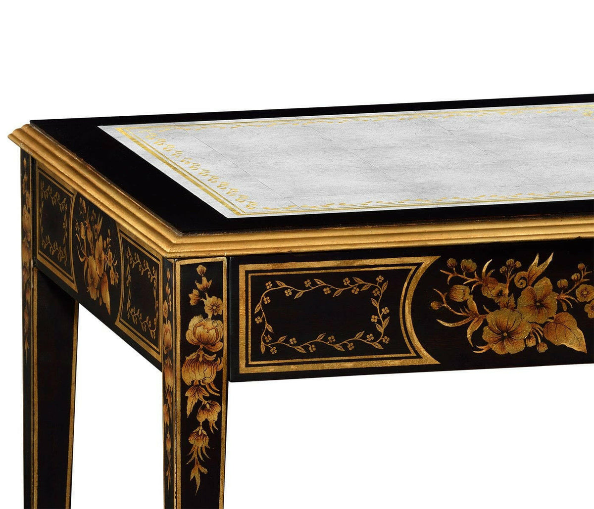Jonathan Charles Square Side Table Chinoiserie Palace.