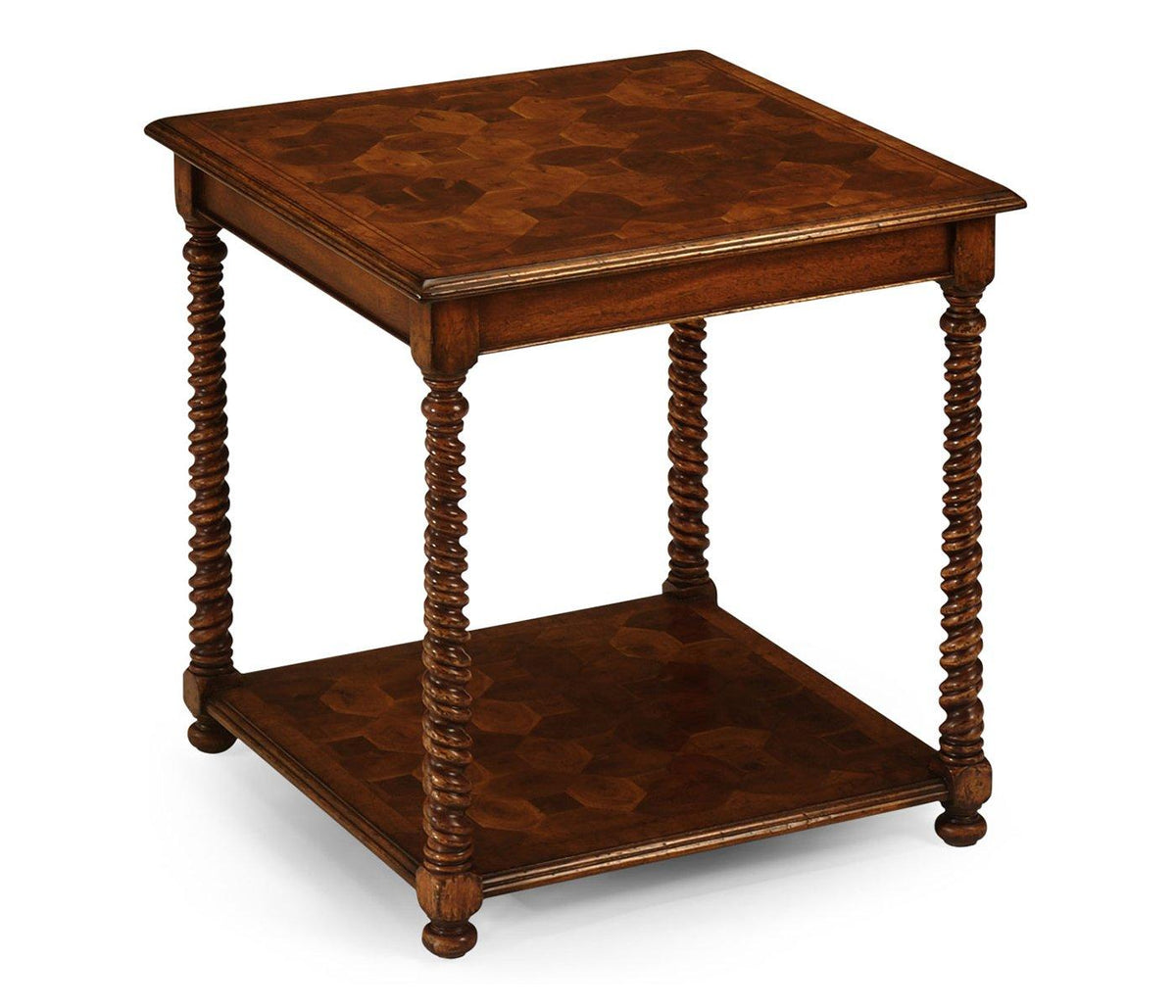 Jonathan Charles Square Side Table Oyster.