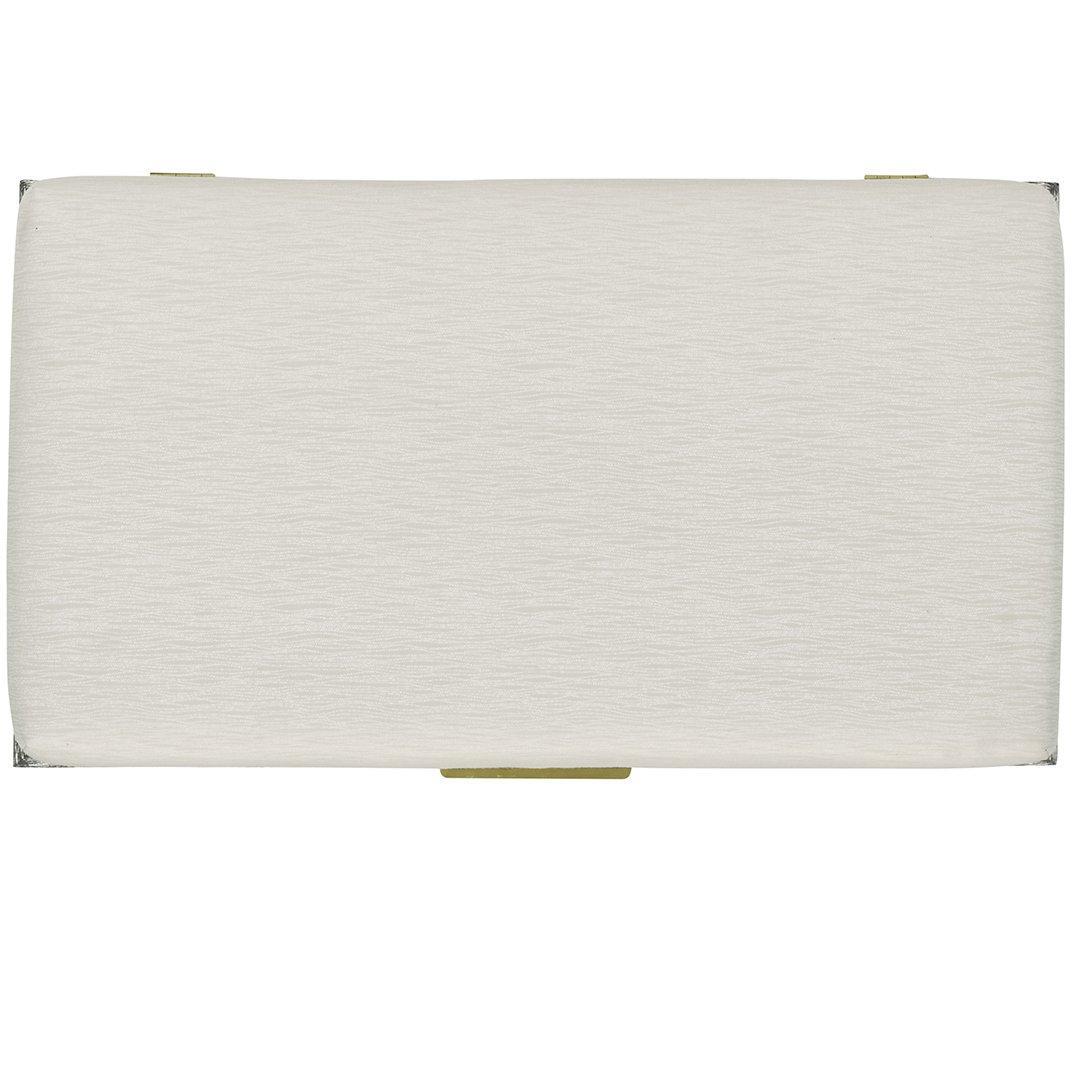 Jonathan Charles Stool Geometric in Dark French Oak - Com.