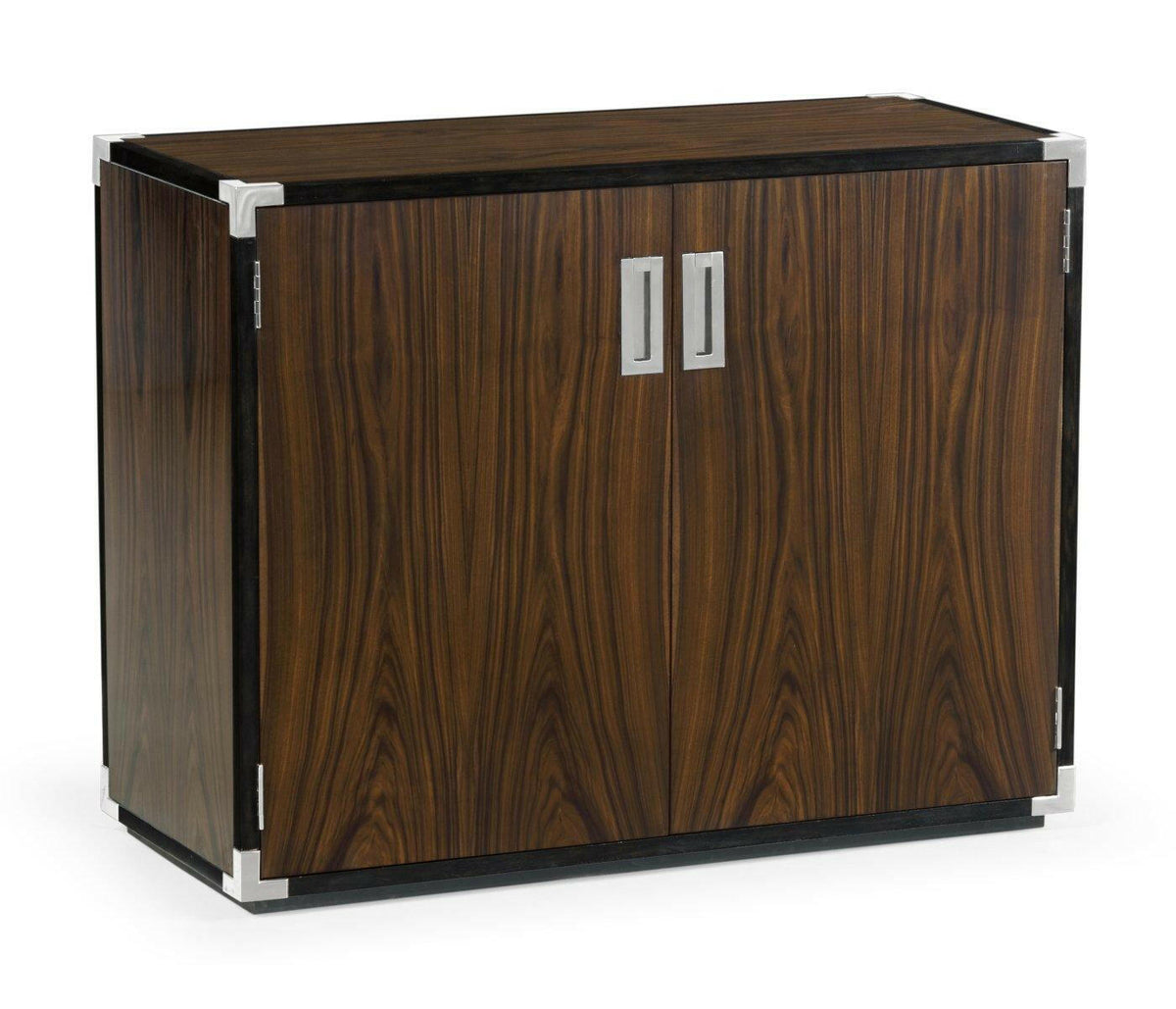 Jonathan Charles Storage Cabinet Military in Santos Rosewood.