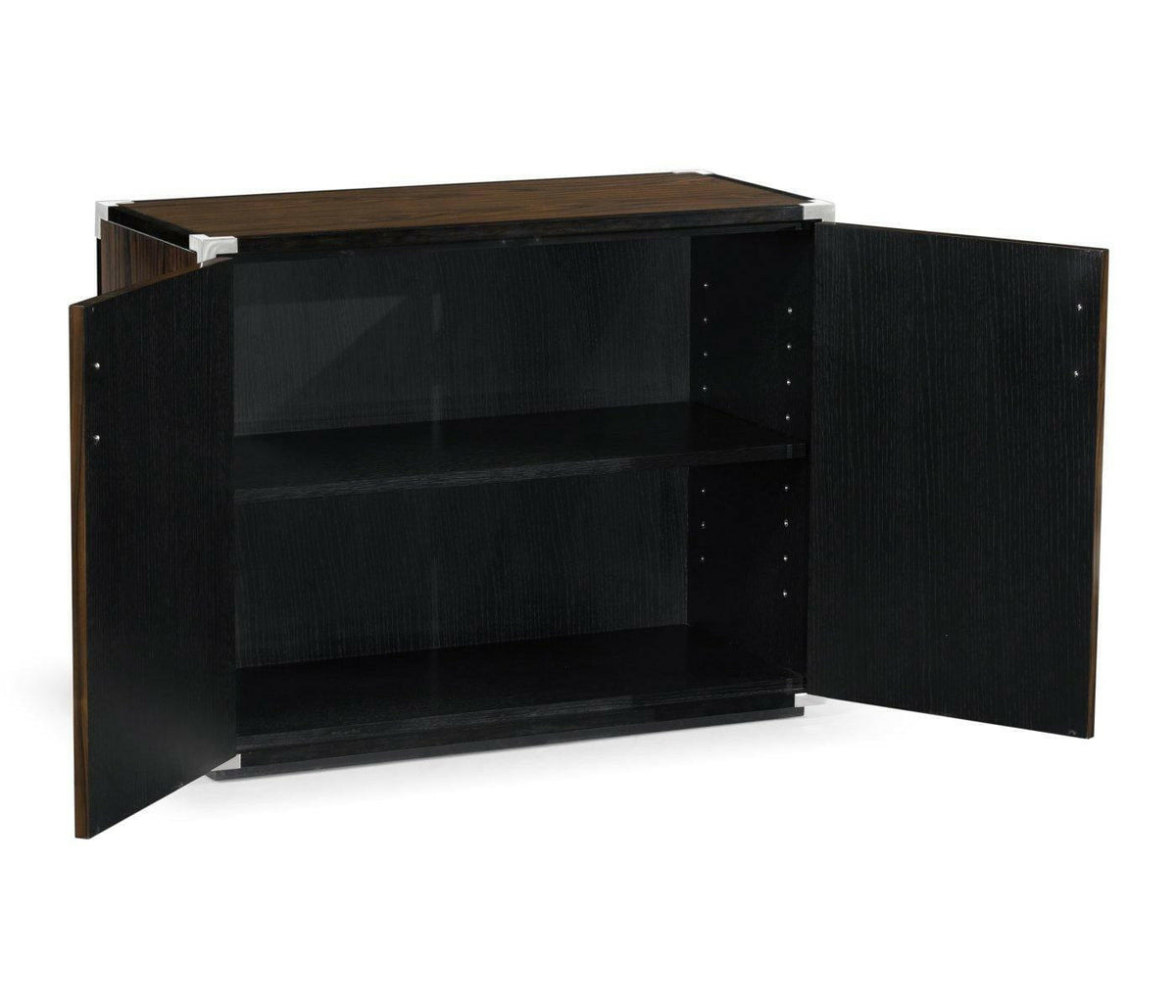 Jonathan Charles Storage Cabinet Military in Santos Rosewood.