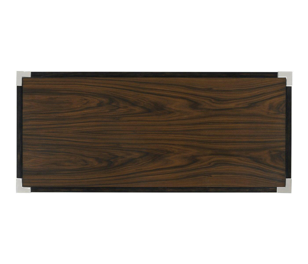 Jonathan Charles Storage Cabinet Military in Santos Rosewood.