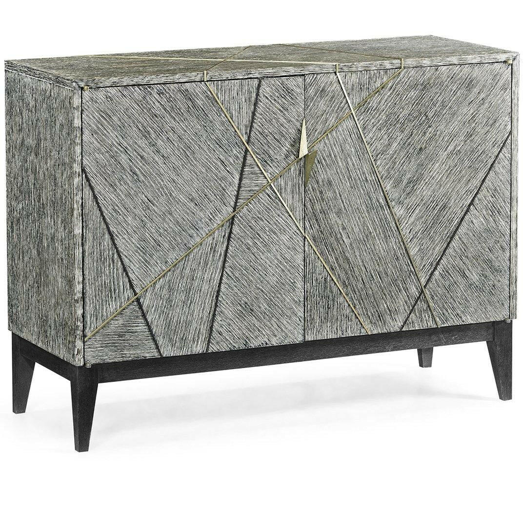 Jonathan Charles Storage Cabinet Transitional - Dark French Oak.