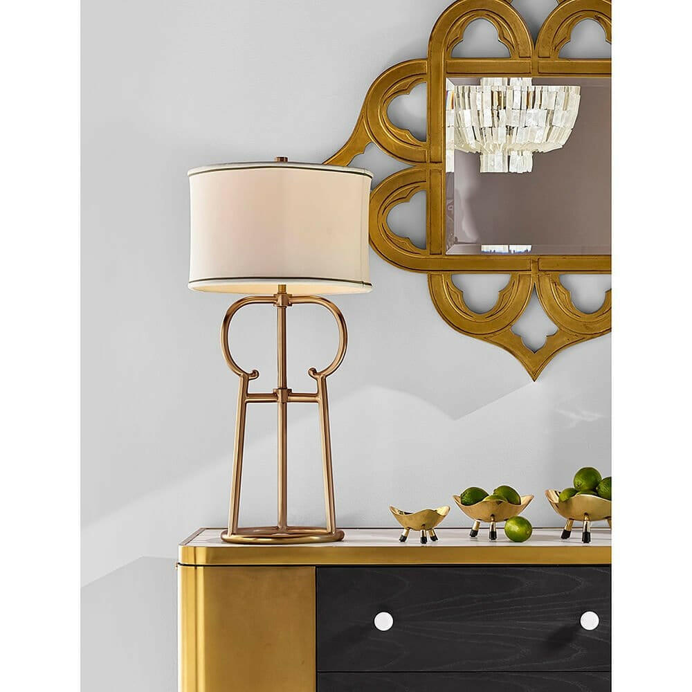 Jonathan Charles Storage Cabinet with Drawers in Ebonised Oak.