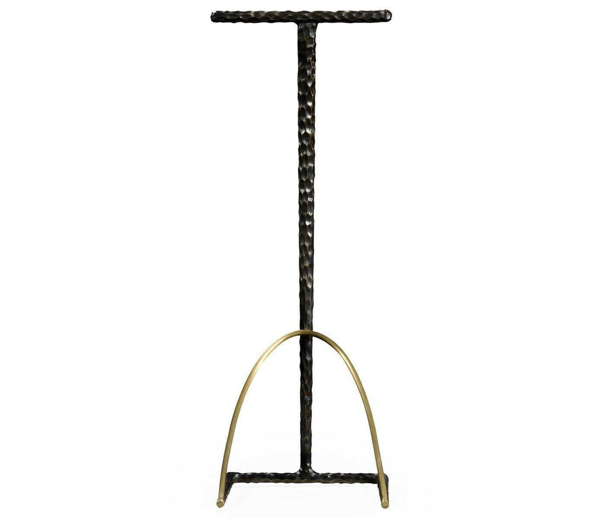 Jonathan Charles Supper Table Hammered - Black.