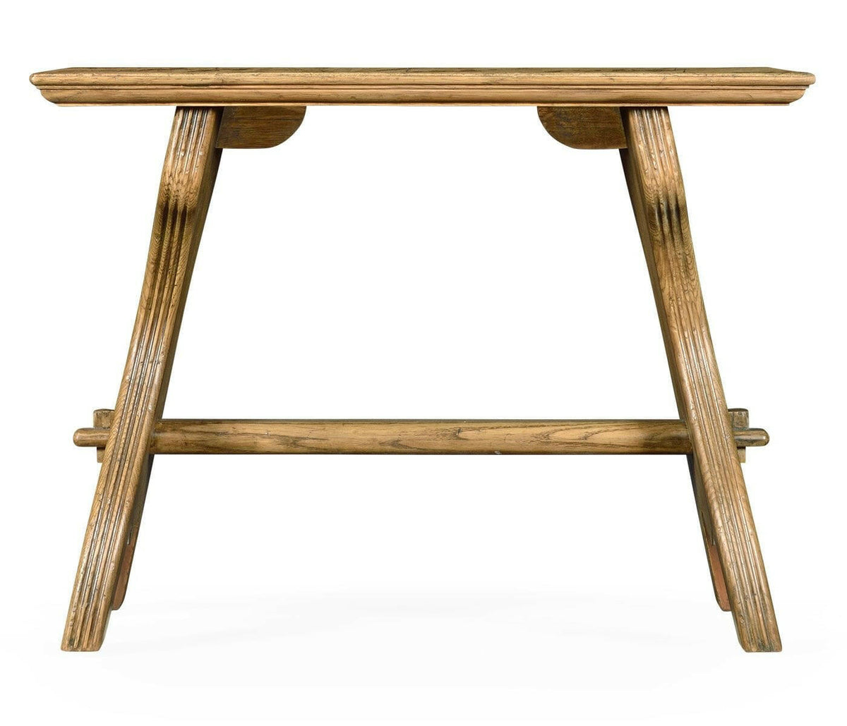 Jonathan Charles Tavern Grey Natural Stool.