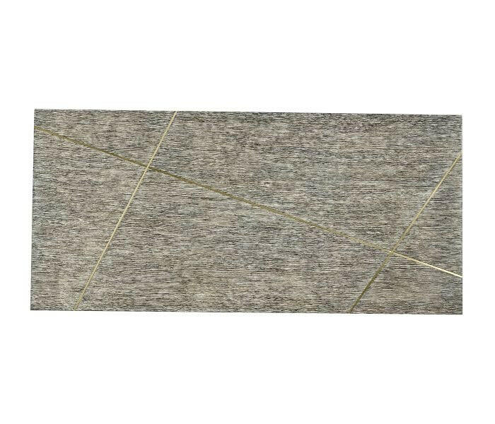 Jonathan Charles Transitional Oak & Gilded Coffee Table.