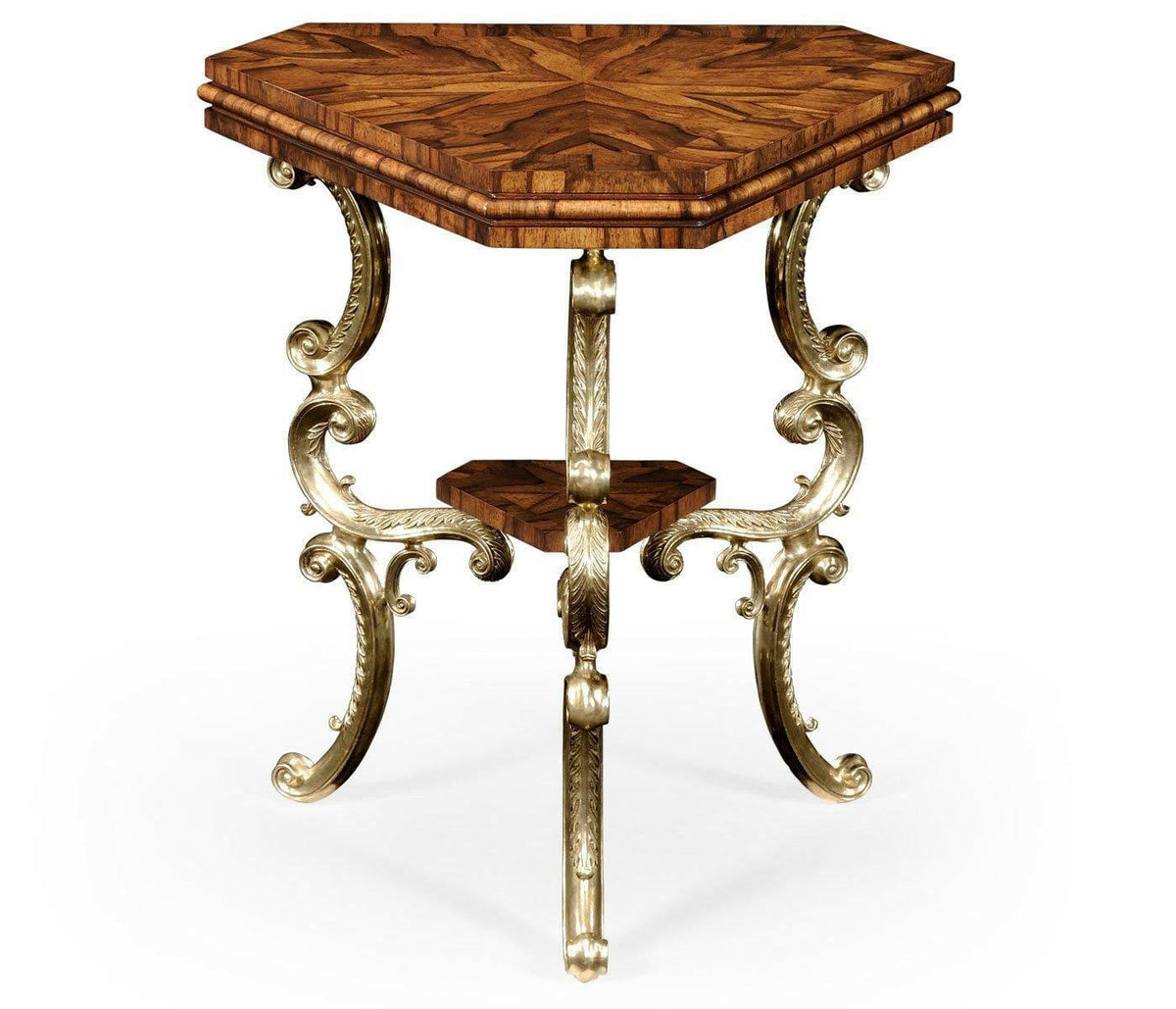 Jonathan Charles Triangular Side Table Argentinian.