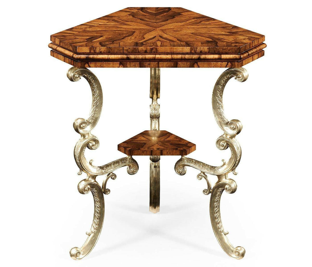 Jonathan Charles Triangular Side Table Argentinian.