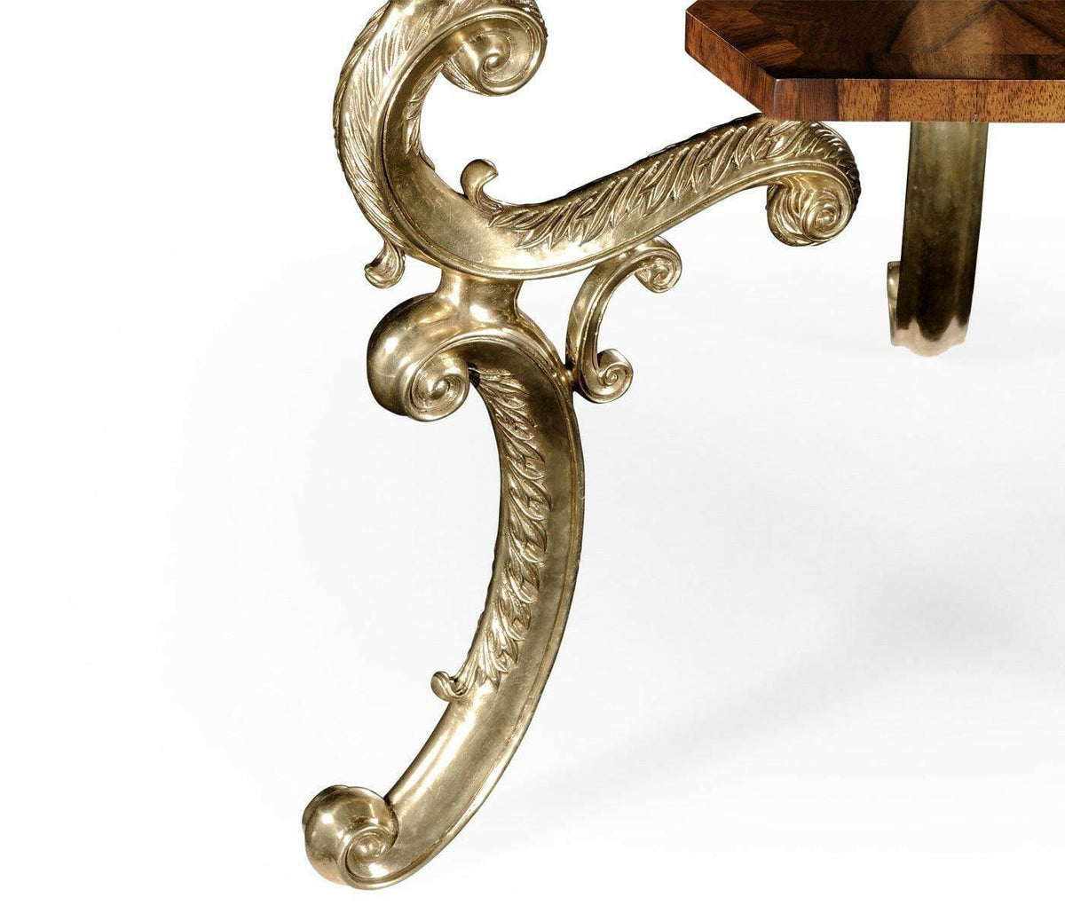 Jonathan Charles Triangular Side Table Argentinian.