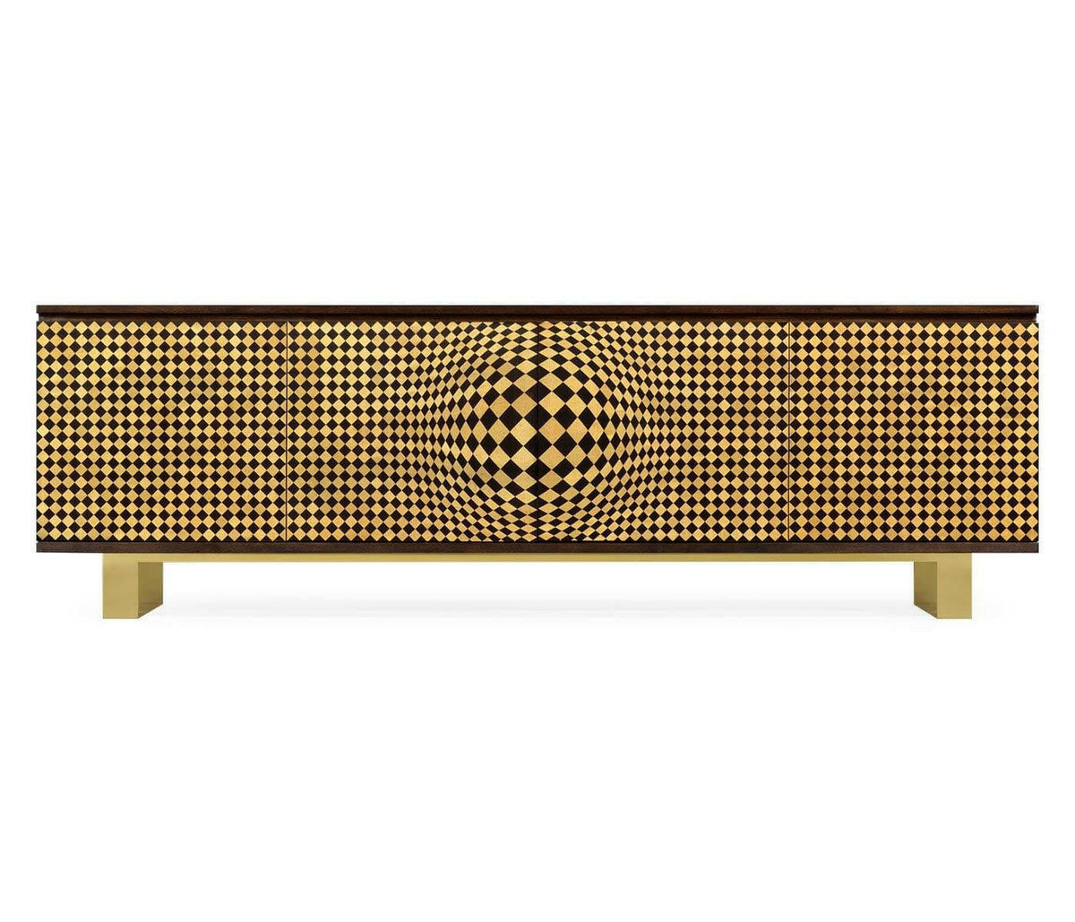 Jonathan Charles Tv Unit Geometric.