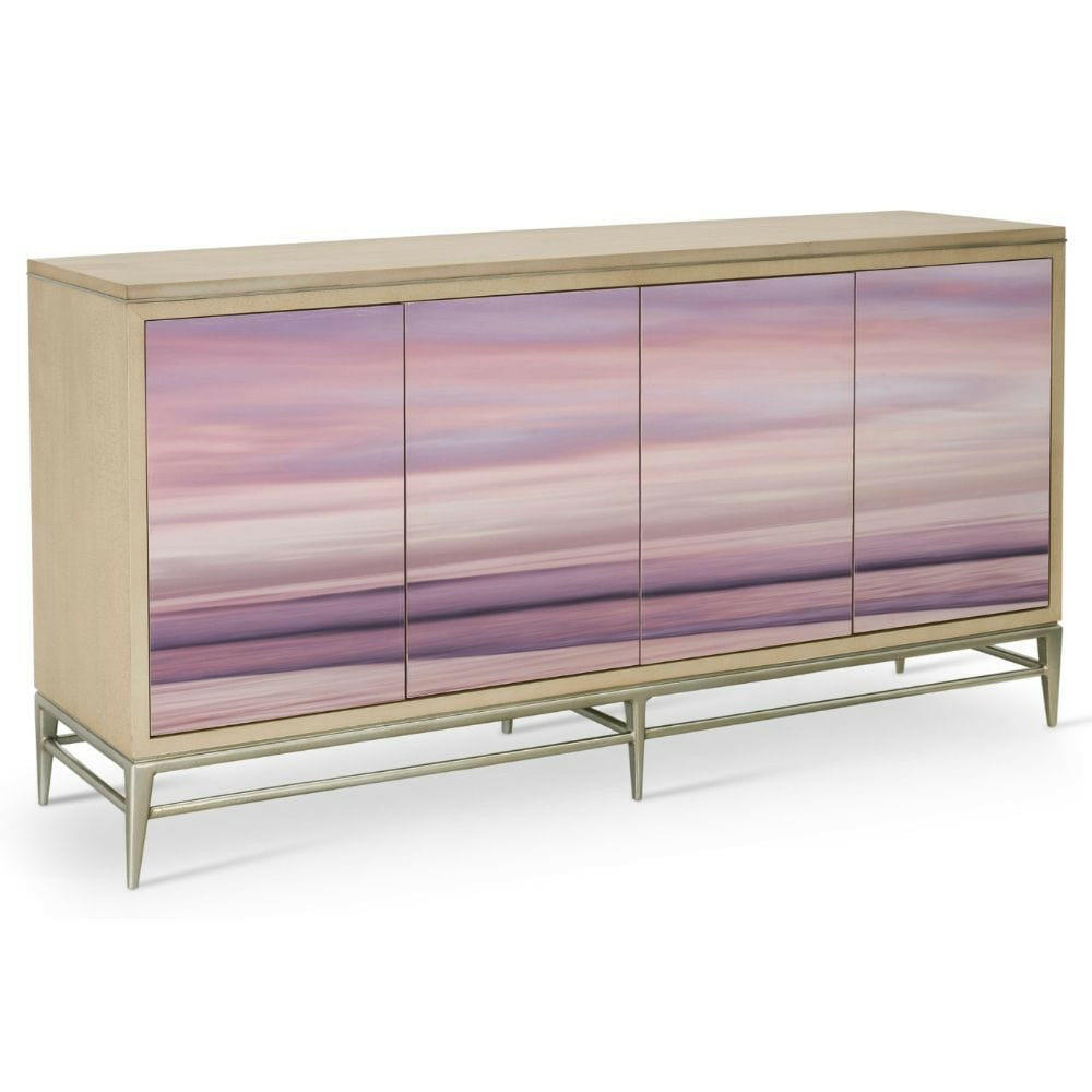 Jonathan Charles Vista Pink Tv Unit.