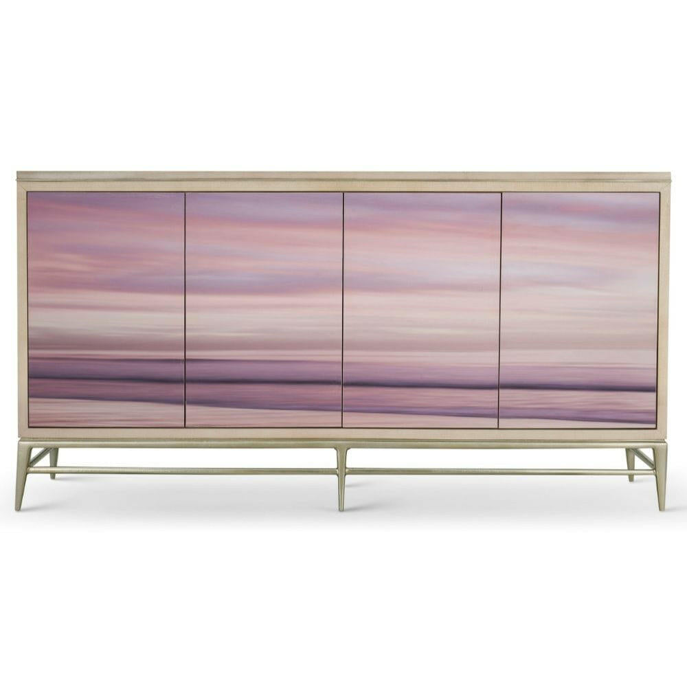 Jonathan Charles Vista Pink Tv Unit.
