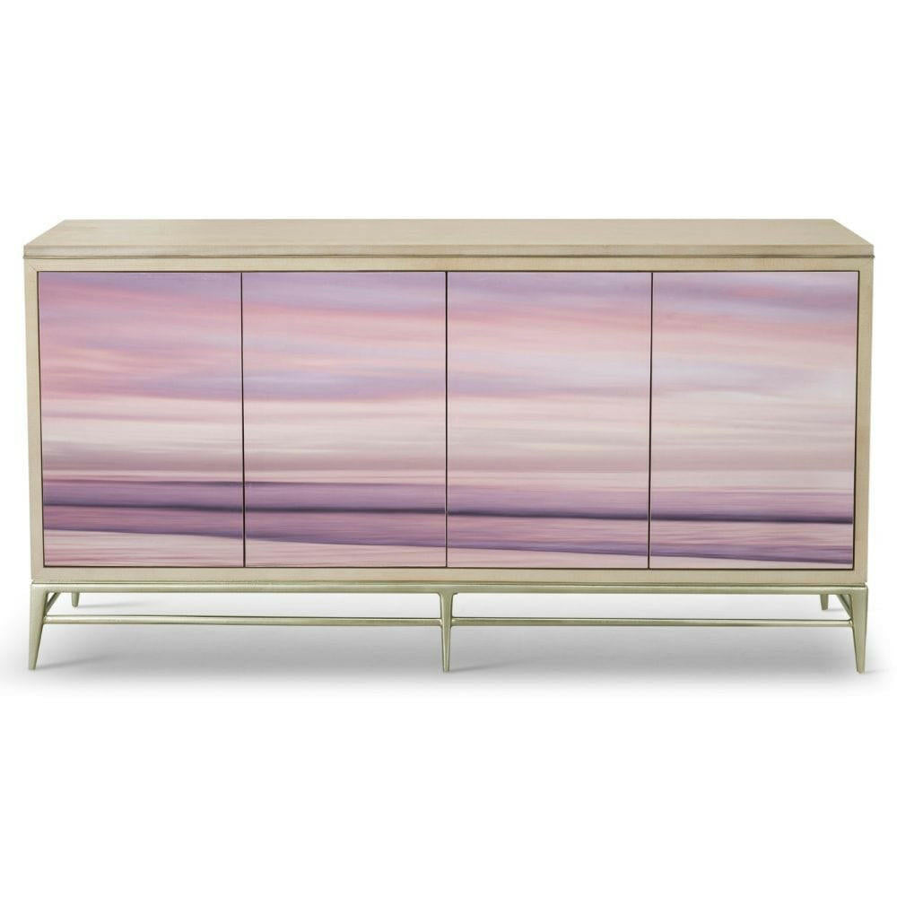 Jonathan Charles Vista Pink Tv Unit.