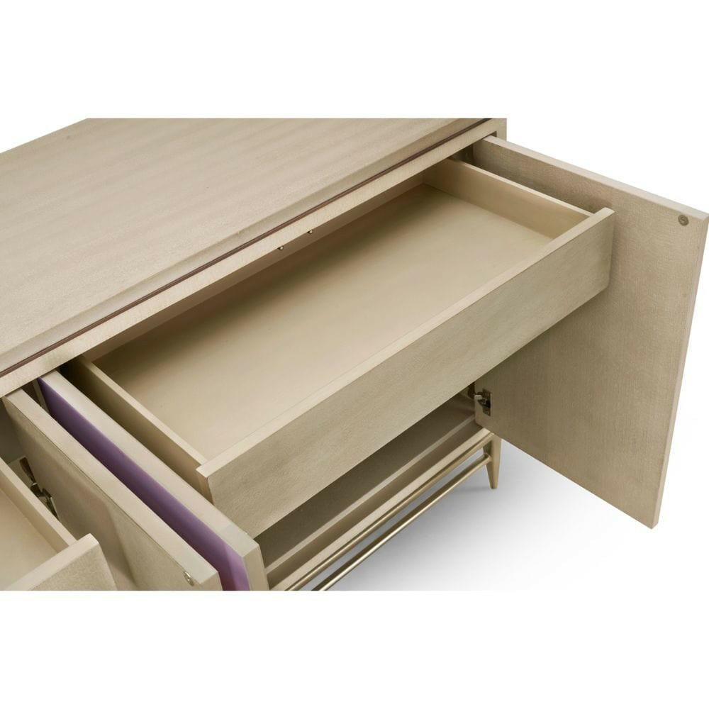 Jonathan Charles Vista Pink Tv Unit.