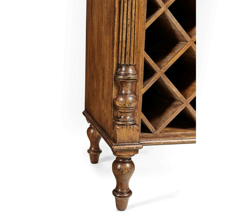 Jonathan Charles Wine Cabinet Cottage Walnut.