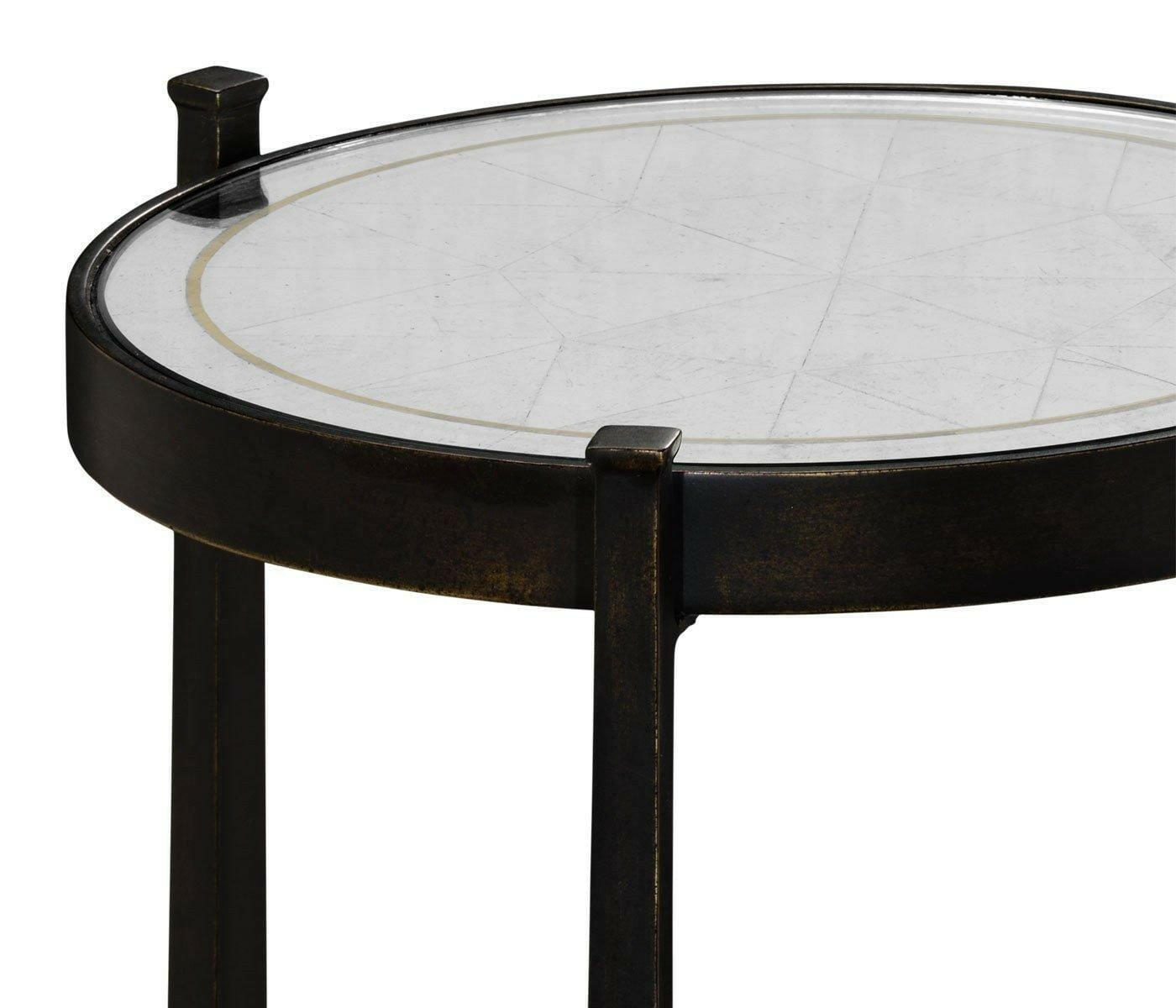 Jonathan Charles Living Jonathan Charles Wine Table Contemporary - Bronze House of Isabella UK