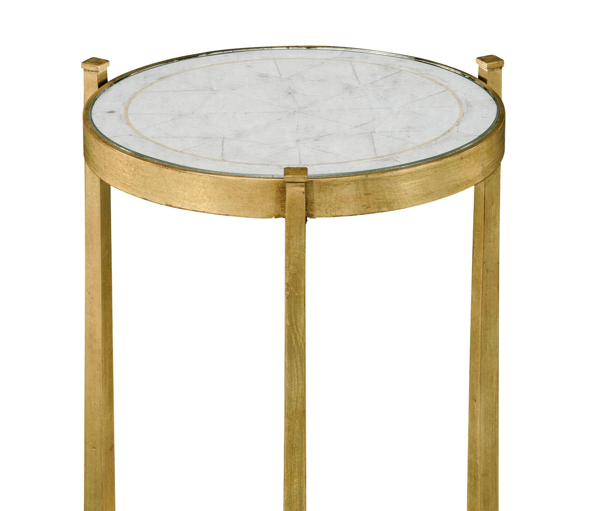 Jonathan Charles Wine Table Contemporary - Gilded.