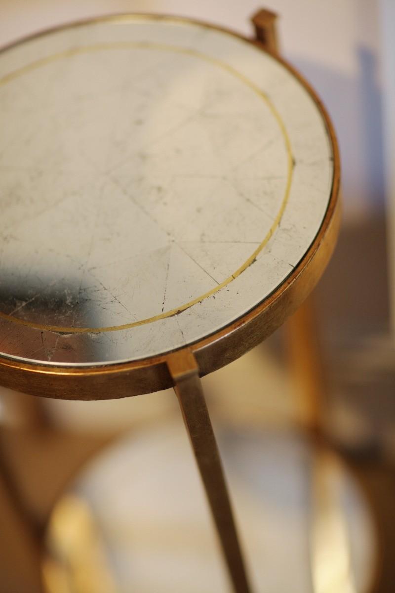 Jonathan Charles Wine Table Contemporary - Gilded.