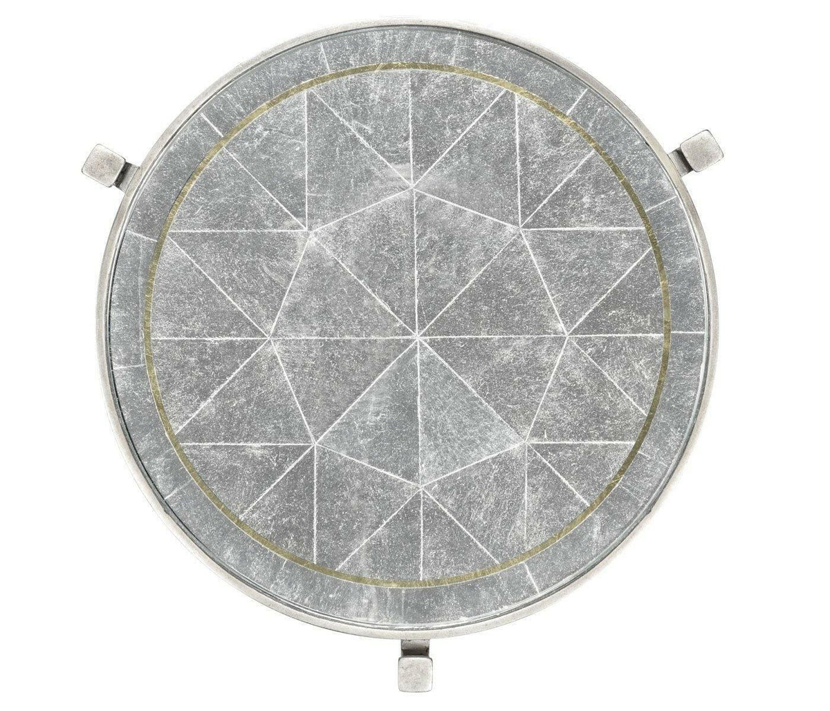 Jonathan Charles Wine Table Contemporary - Silver.