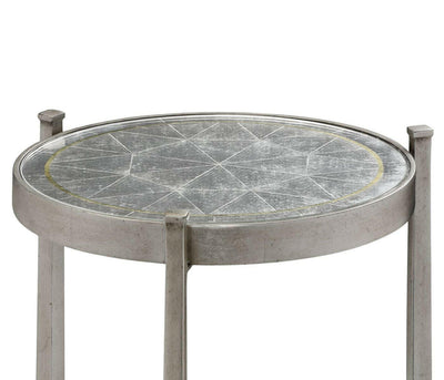 Jonathan Charles Living Jonathan Charles Wine Table Contemporary - Silver House of Isabella UK