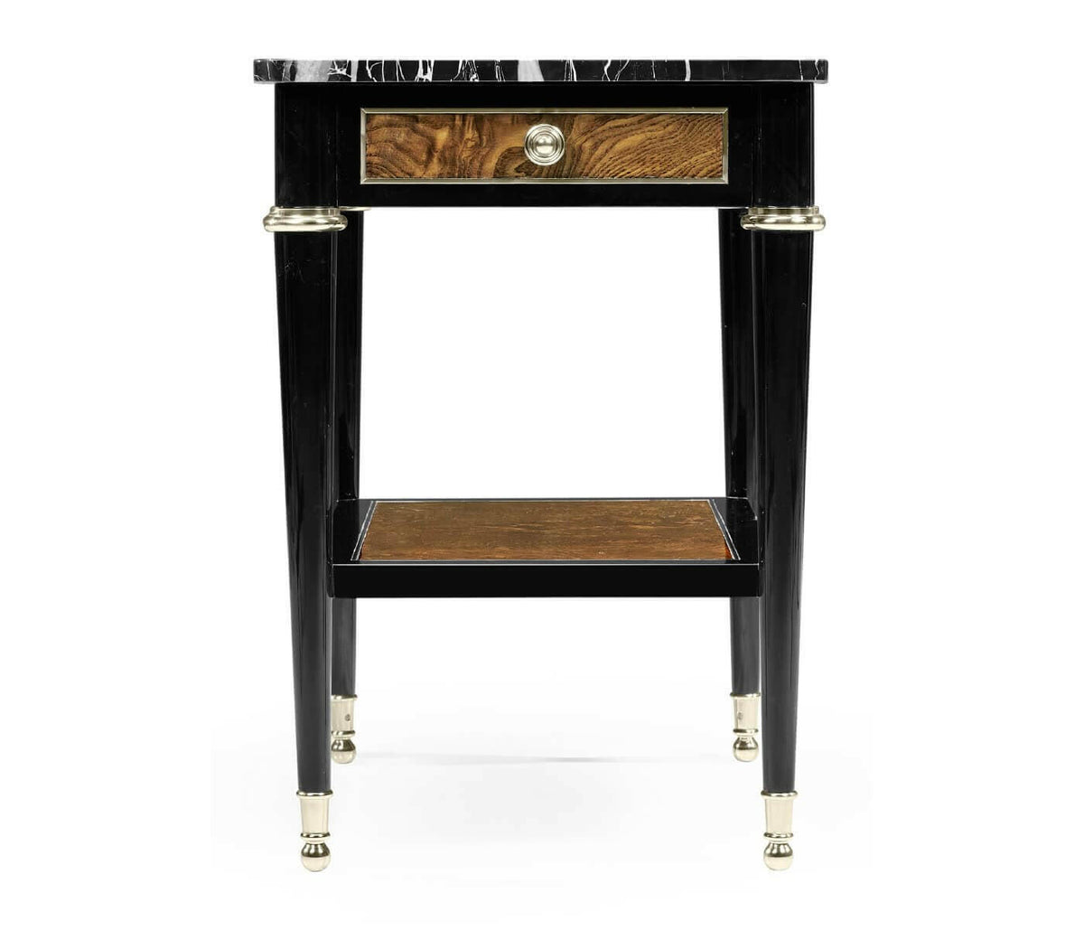 Jonathan Charles Wisconsin Side Table with Marble Top.