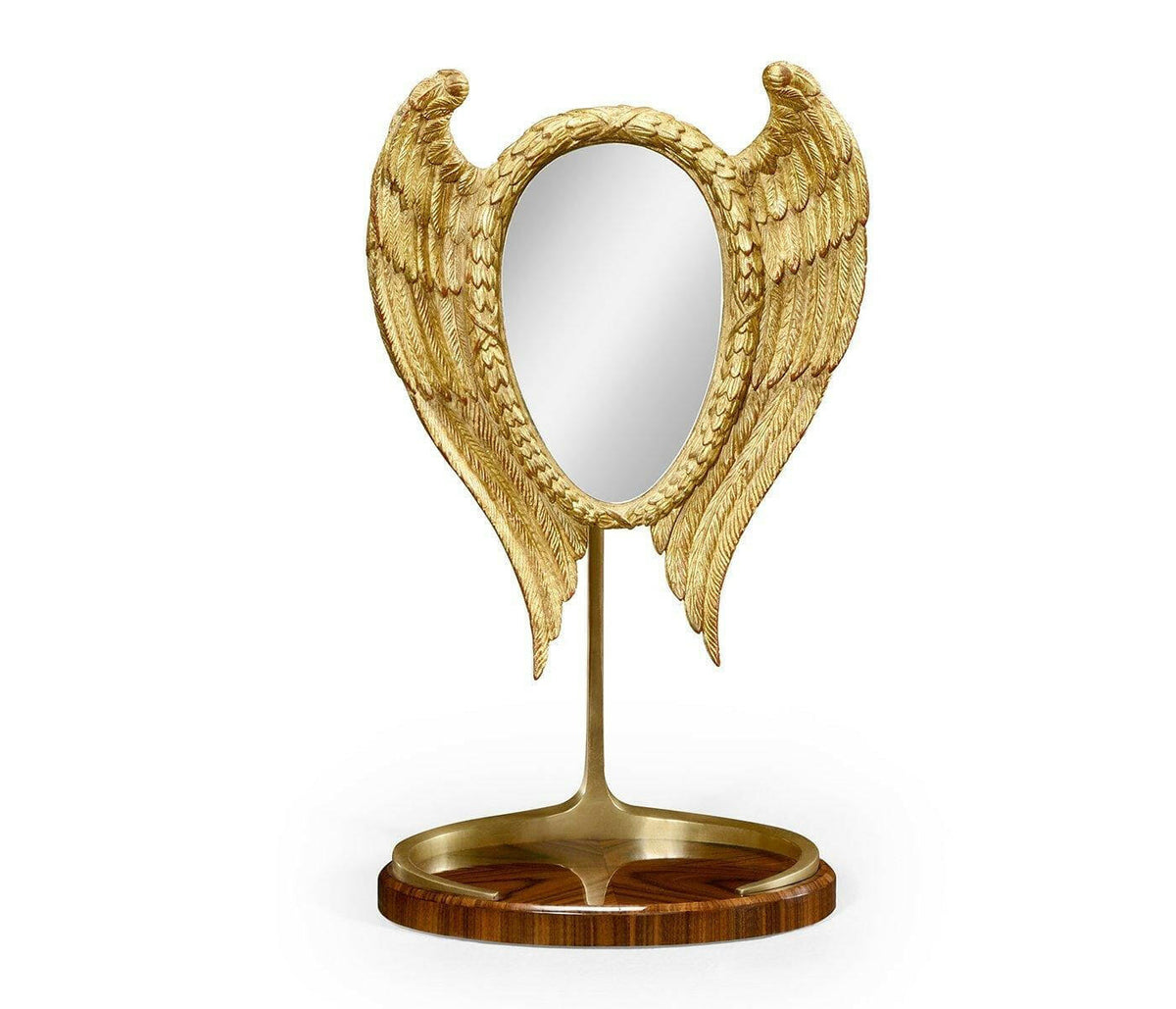 Jonathan Charles Dressing Mirror Classical "winged" High Lustre Santos.