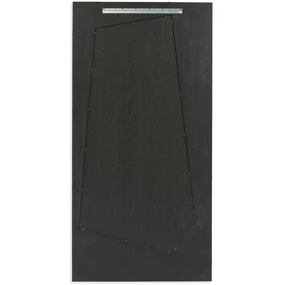 Jonathan Charles Floor Mirror Transitional - Light French Oak.